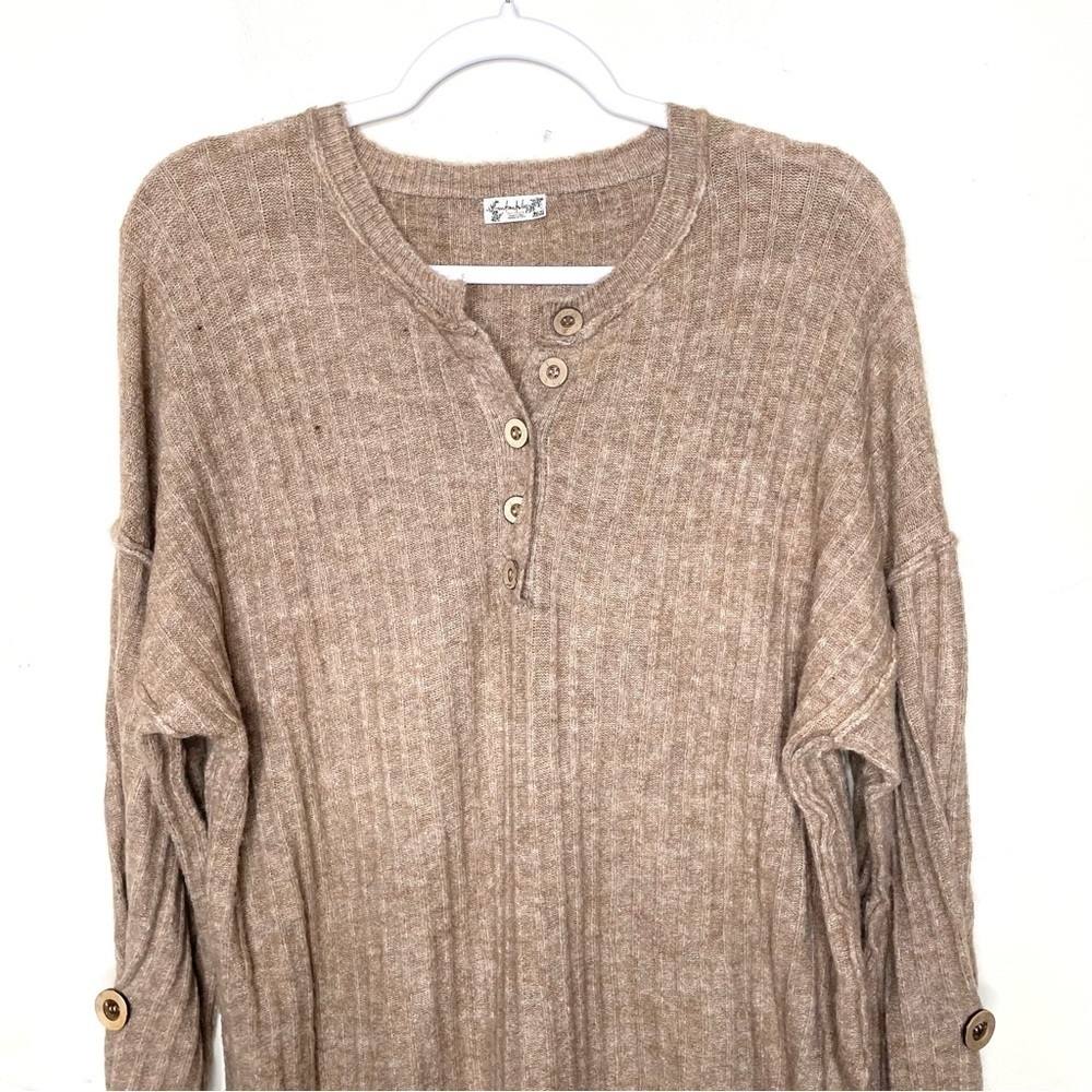 Free People Around The Clock Ribbed Tunic Sweater - Picture 9 of 16